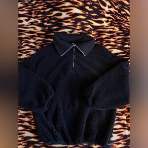 Women’s Black fluffy Sweater